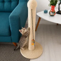 Poste Rascador para Gato en Cabuya - Image 3