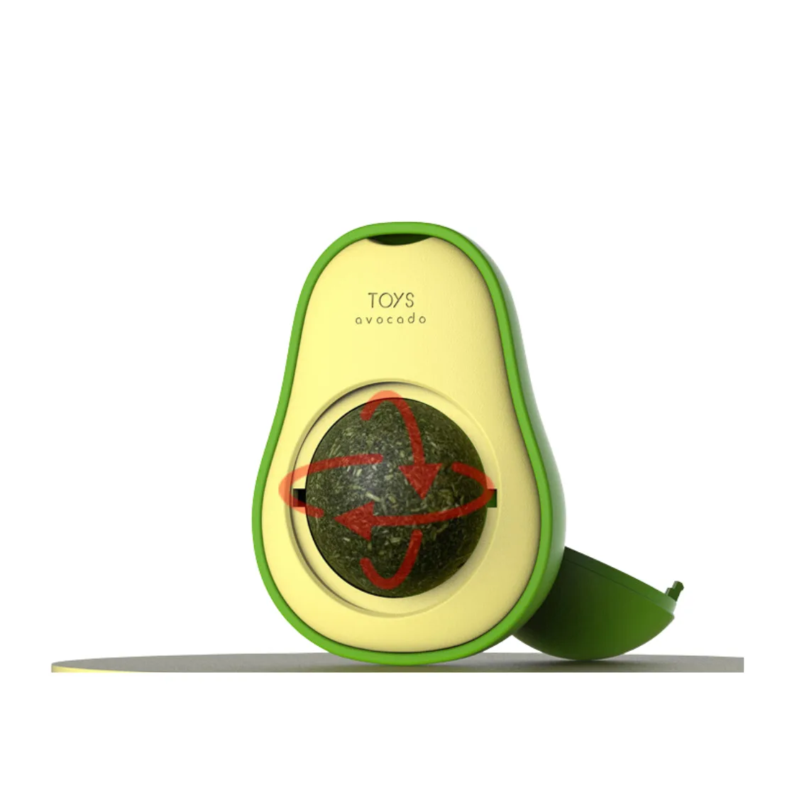 Bola Interactiva de Catnip Lambe Aguacate - Image 4