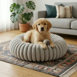 Nido Antiestrés Para Mascota Acanalado