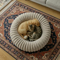 Alternative view of Nido Antiestrés Para Mascota Acanalado