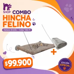 Alternative view of 🐱⚽ Combo Hincha Felino