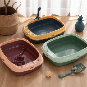 Arenera Para Gatos Pequeña + Pala